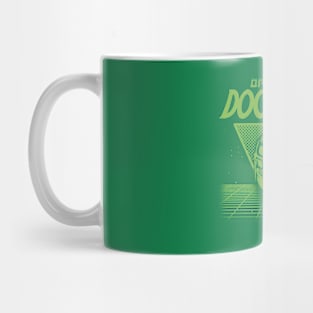 Retrowave Doom Green Mug